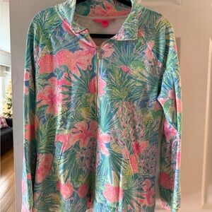 Lilly Pulitzer Tropical Print Pullover